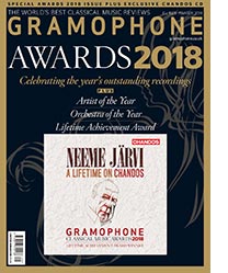 Gramophone cover, October 2018