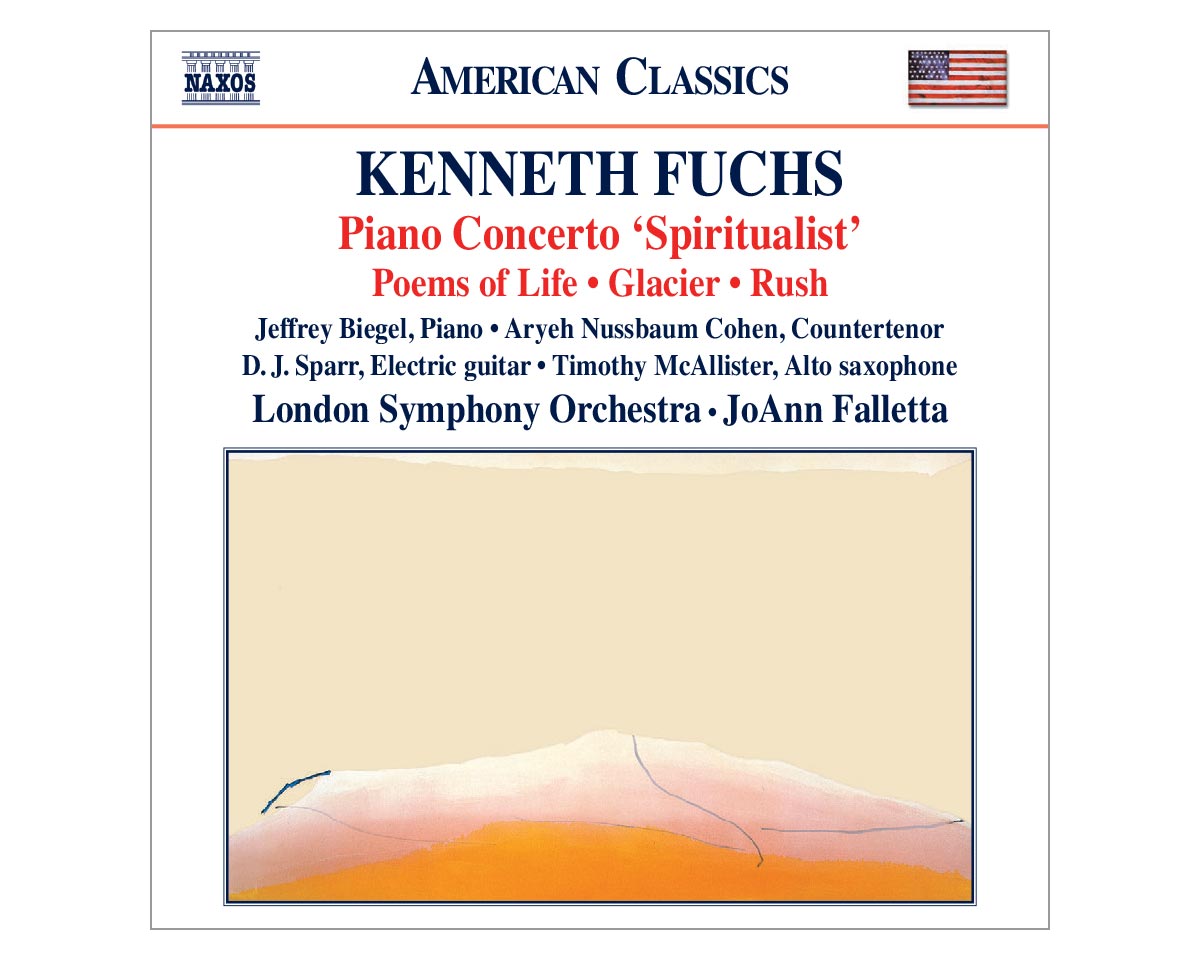 cover, Naxos CD, Kenneth Fuchs, LSO, Piano Concerto