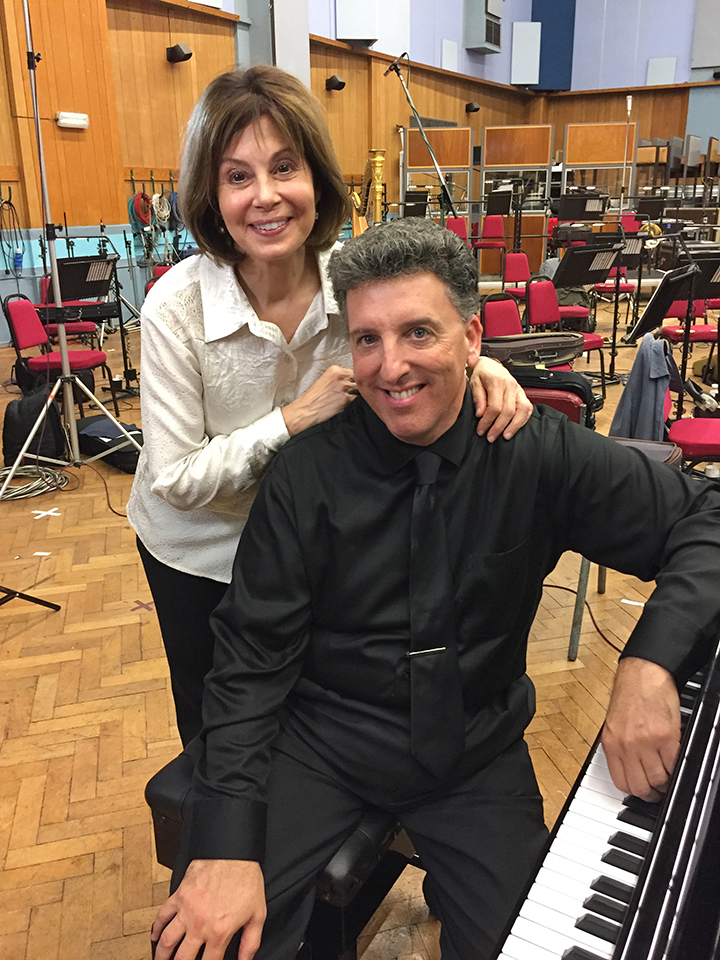 JoAnn Falletta and Jeffrey Biegel record Concerto for Piano with the LSO, 2017
