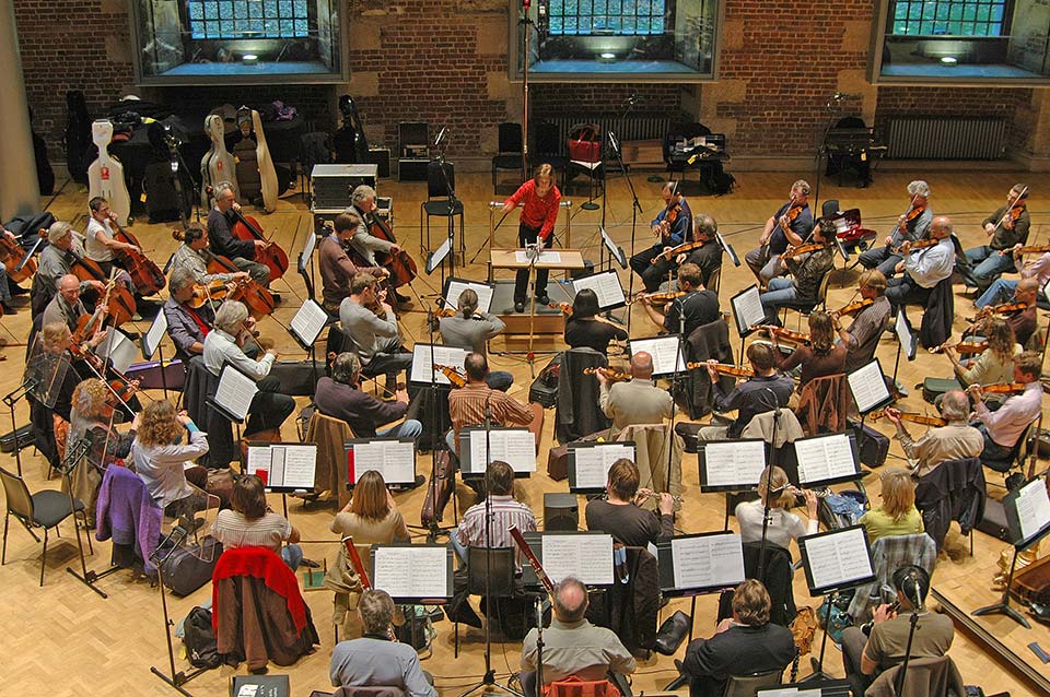 Recording Canticle to the Sun, November 2006