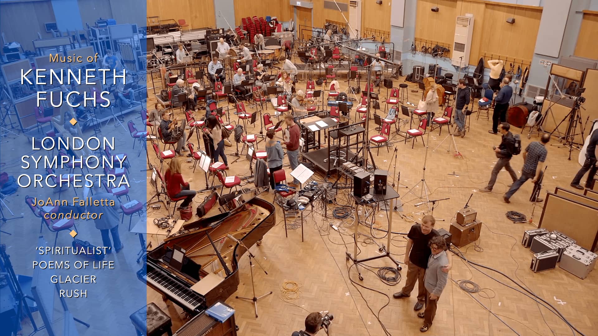 Fifth LSO CD cover with Kenneth Fuchs photo